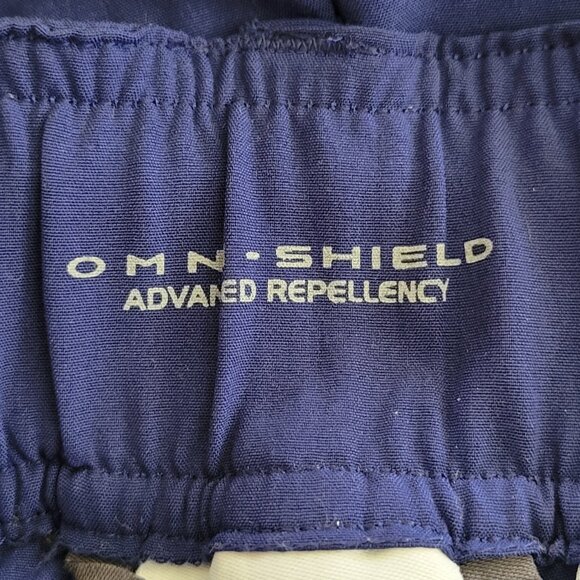 Columbia Omni Shield Advanced Repellency Cargo Shorts Royal Blue Men's Sz Large - Picture 9 of 10
